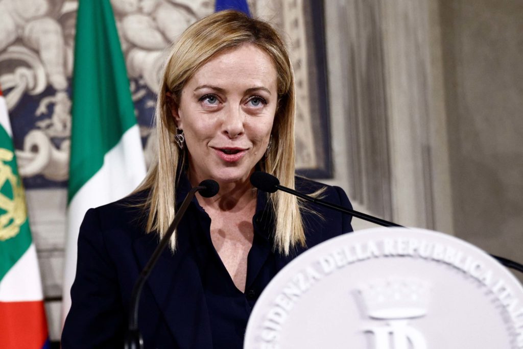 تعيين جورجيا ميلوني رئيسة للوزراء في إيطاليا news